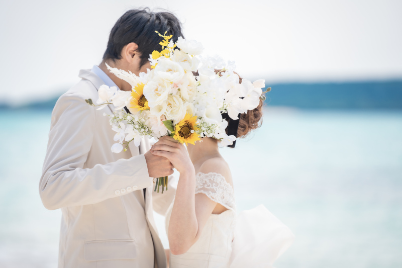 ブーケをメインに!