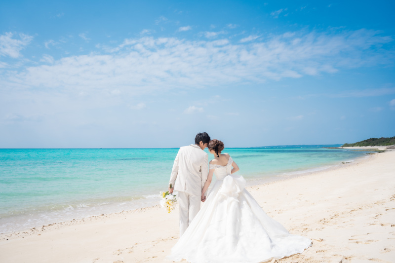 青い空に青い海♪