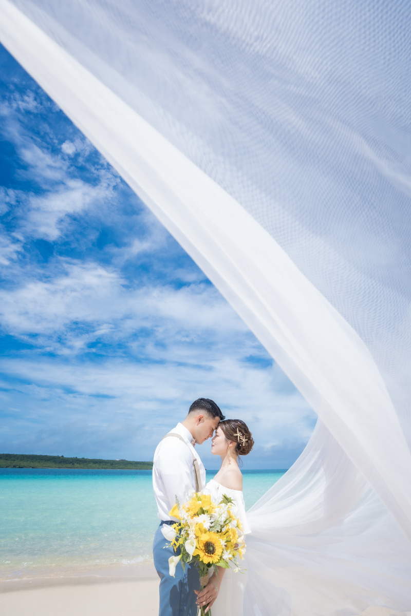 ベールを使って♪