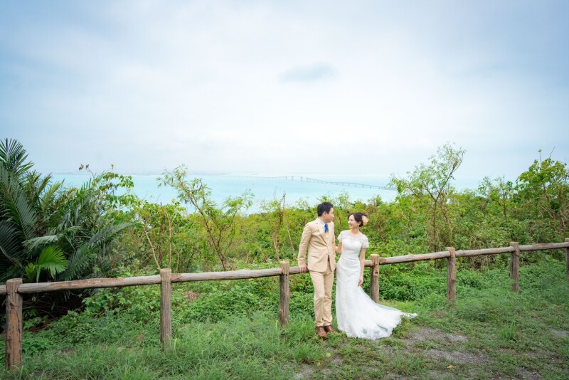 伊良部島大自然の中で撮影