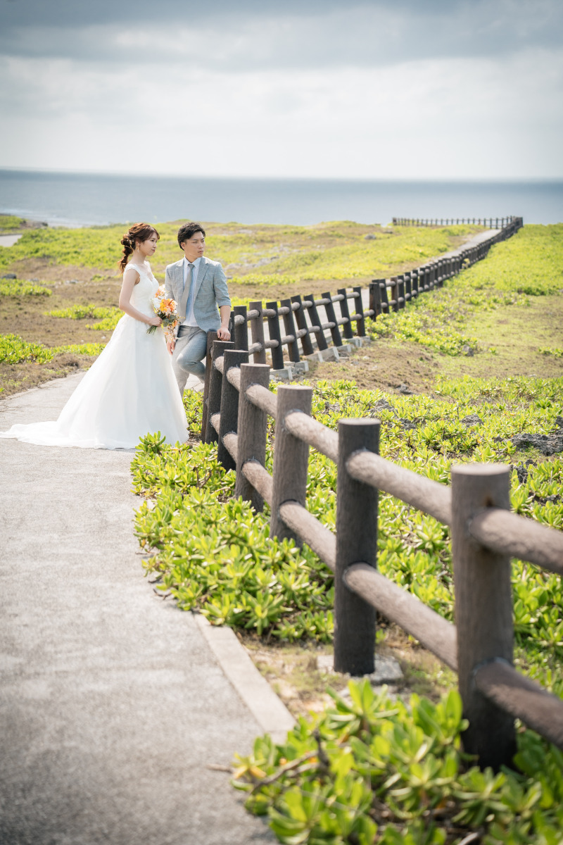 伊良部島にある白鳥岬