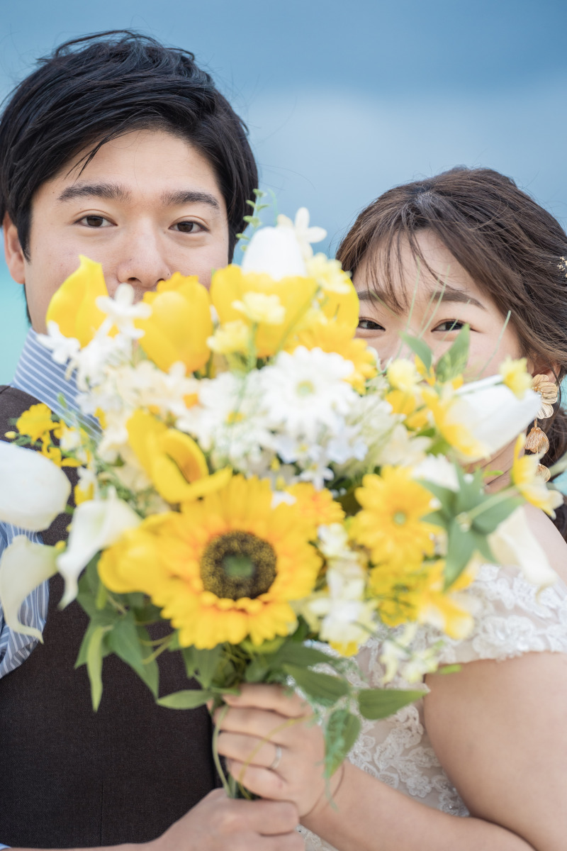 ブーケをメインに!