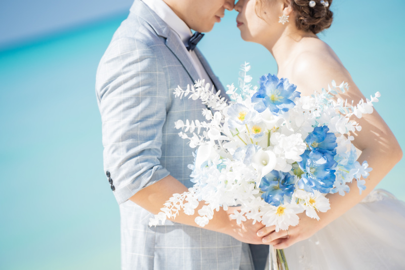 ブーケをメインに!