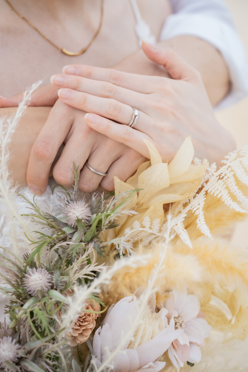 ブーケをメインに・・・