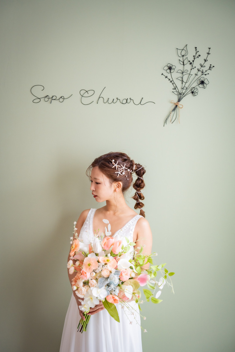 サロン撮影(スタジオ風)