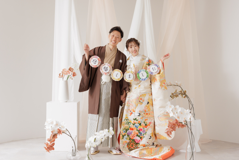 お持込のグッズでのショット