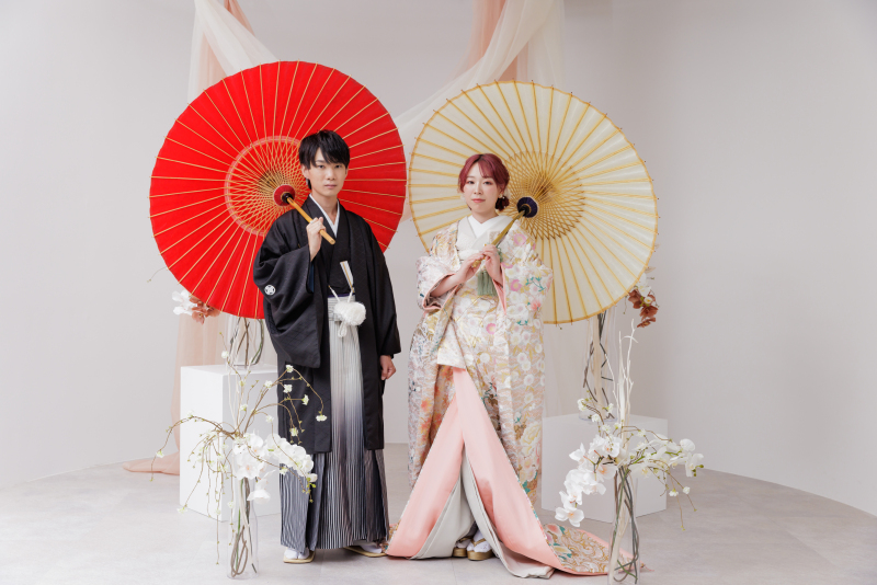 和装の撮影からスタート☆
