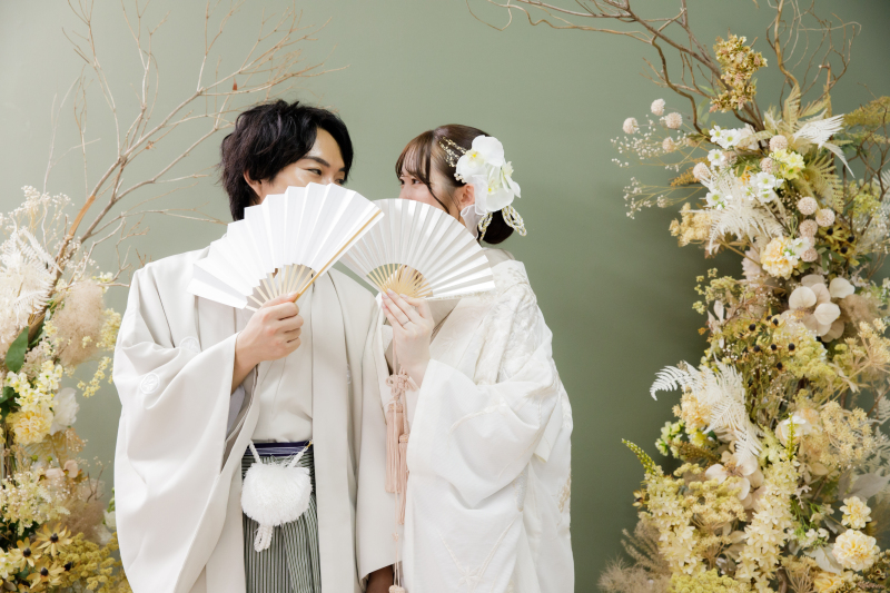 グリーンバックに