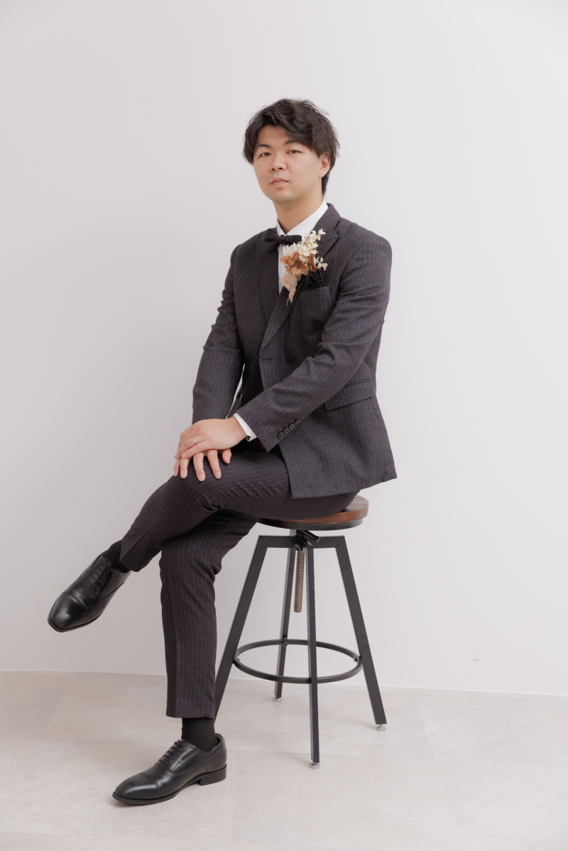 新郎様ソロショット