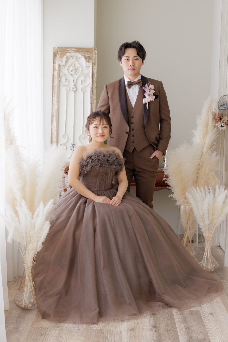 カラードレスにお召し替え♪