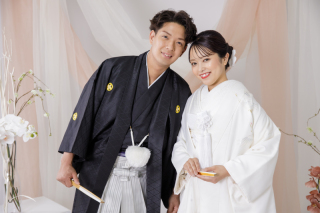 お二人らしさを撮る♪和装洋装スタジオ撮影！