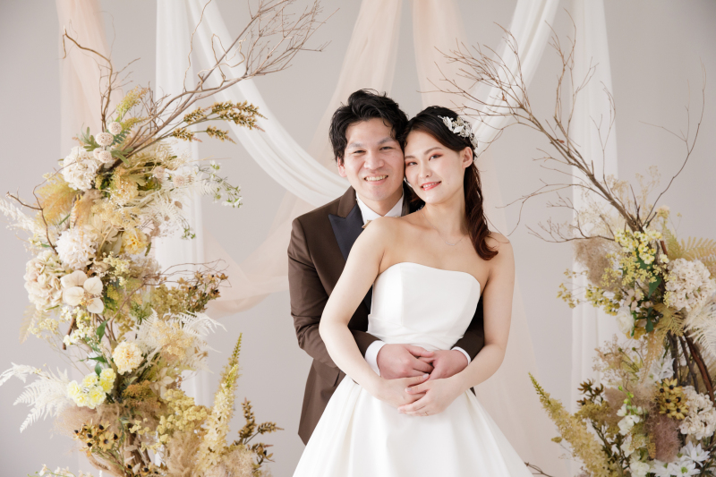 自然体で可愛く♡和装洋装スタジオ撮影