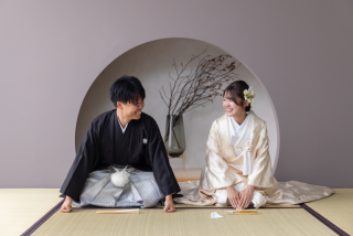 おふたりらしさ満載のスタジオ撮影⭐︎