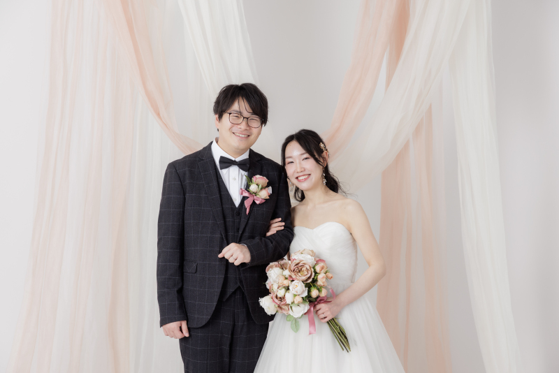 【和装洋装スタジオ撮影】笑顔溢れる特別な時間