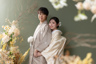 ふたりの自然体な笑顔