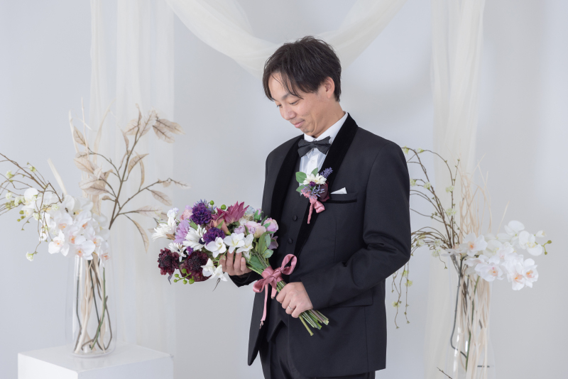 新郎様ソロショット