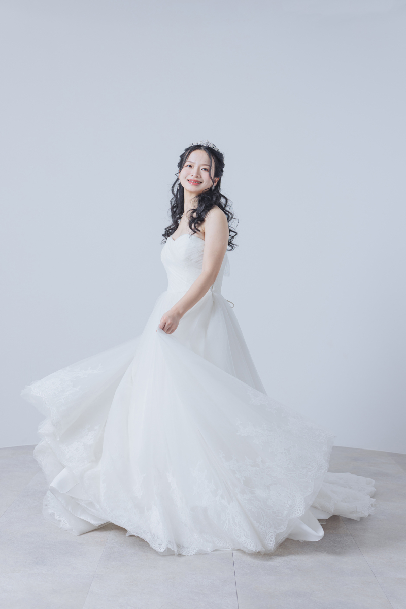 新婦様洋装ソロショット