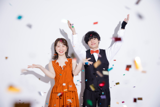 アイテムを使って楽しく撮影☆和装洋装スタジオ撮影♪