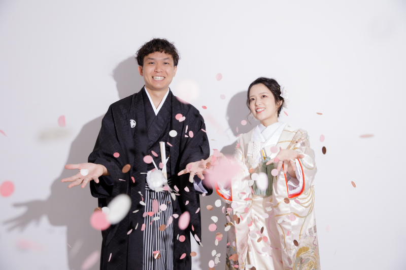 コンフェッティシャワー♪