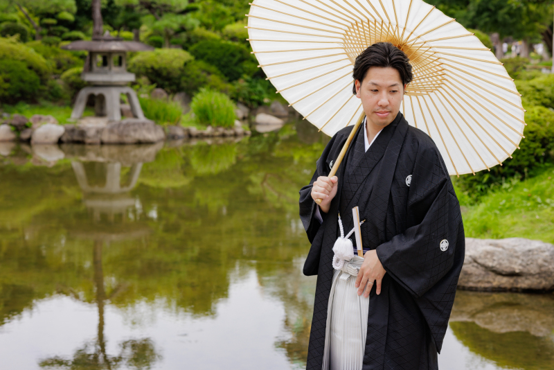 新郎様のソロショット