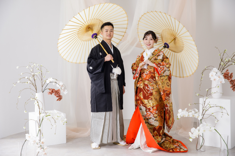 和装撮影からスタート