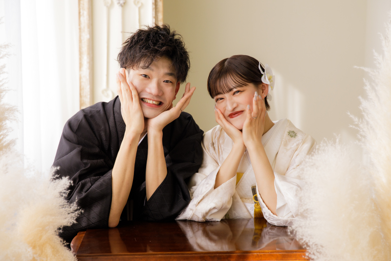 ニッコリ笑顔で