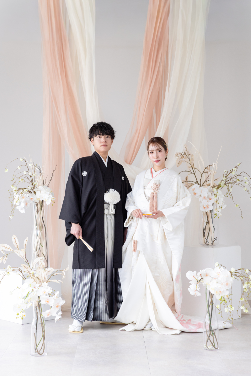 まずは和装の撮影からスタート☆