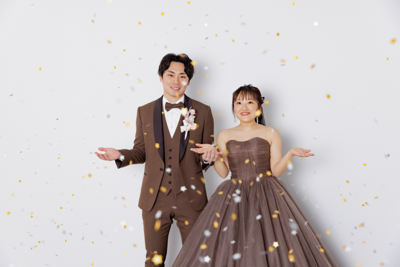 コンフェッティシャワー