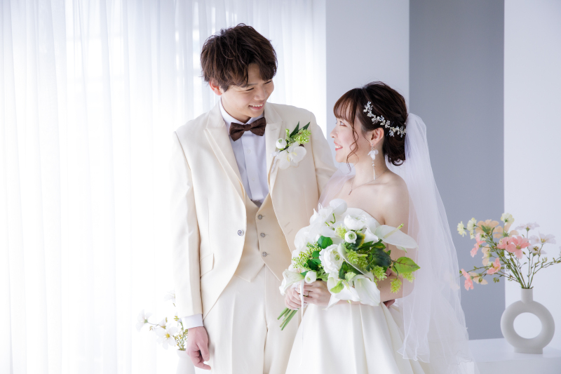 見つめあって…