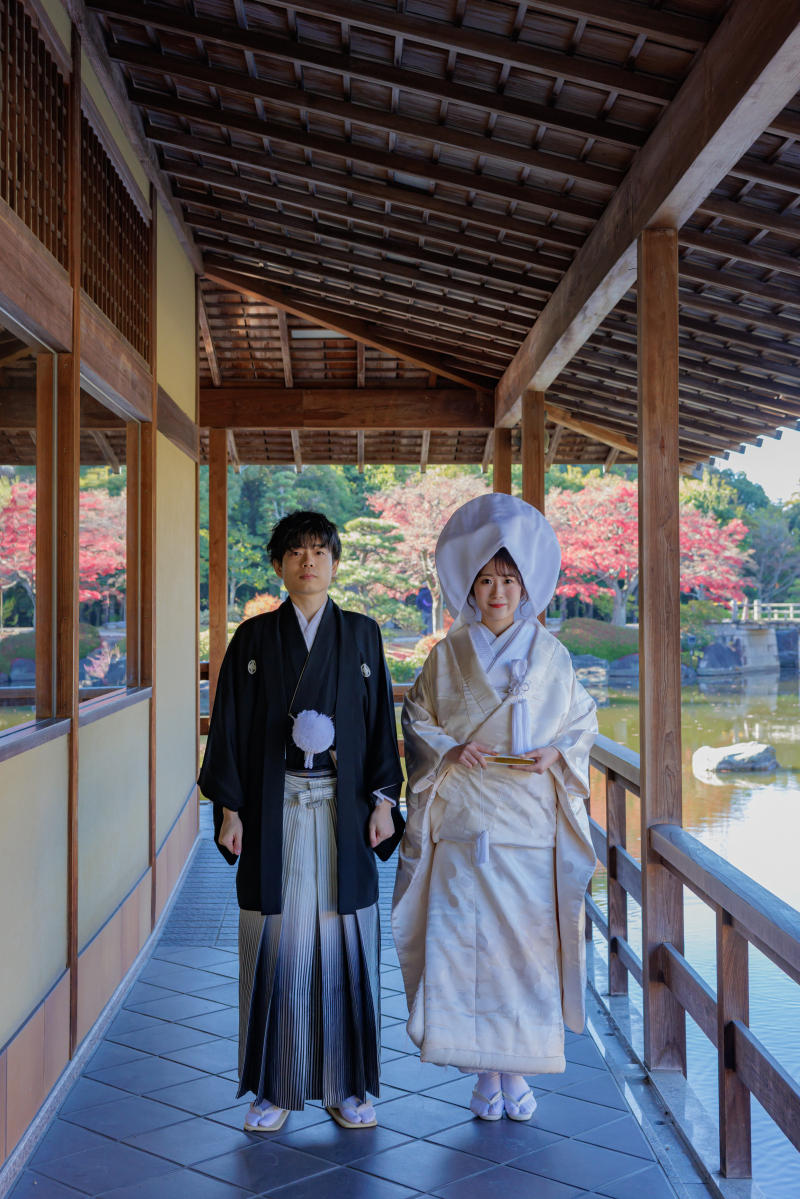 白無垢&times;綿帽子