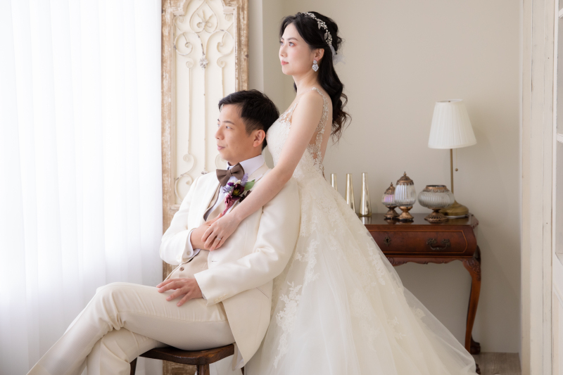 いよいよ最後、洋装へお着替え!