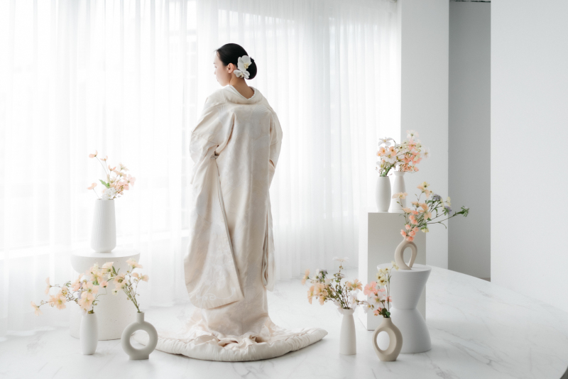 新婦様バックショット