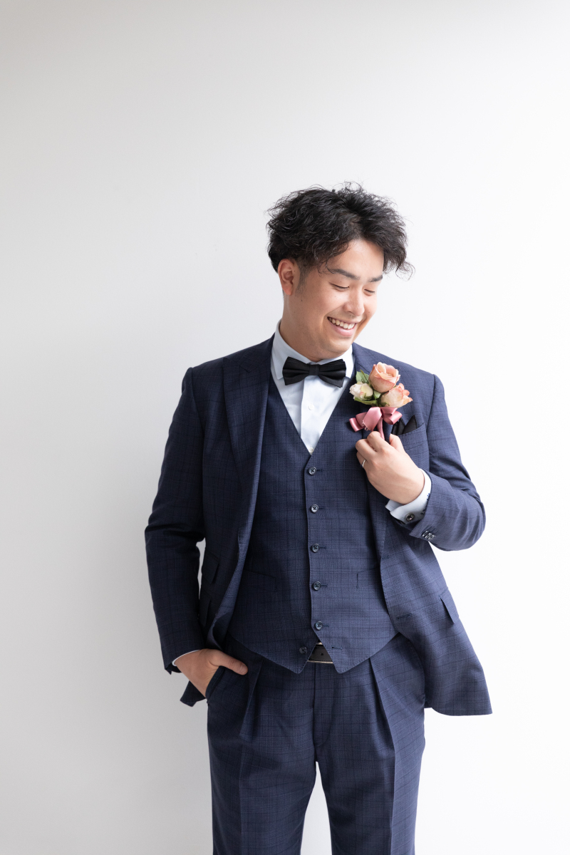 新郎様ソロショット☆