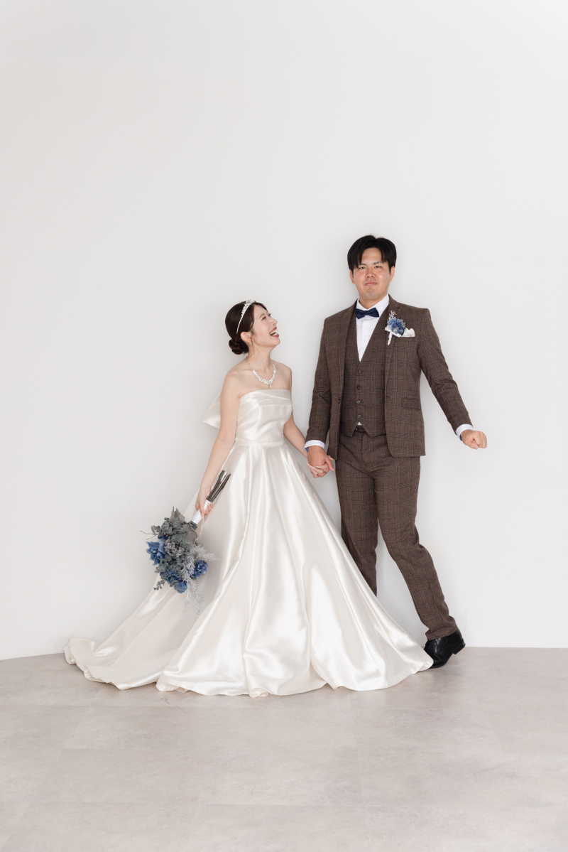 お茶目な新郎さま