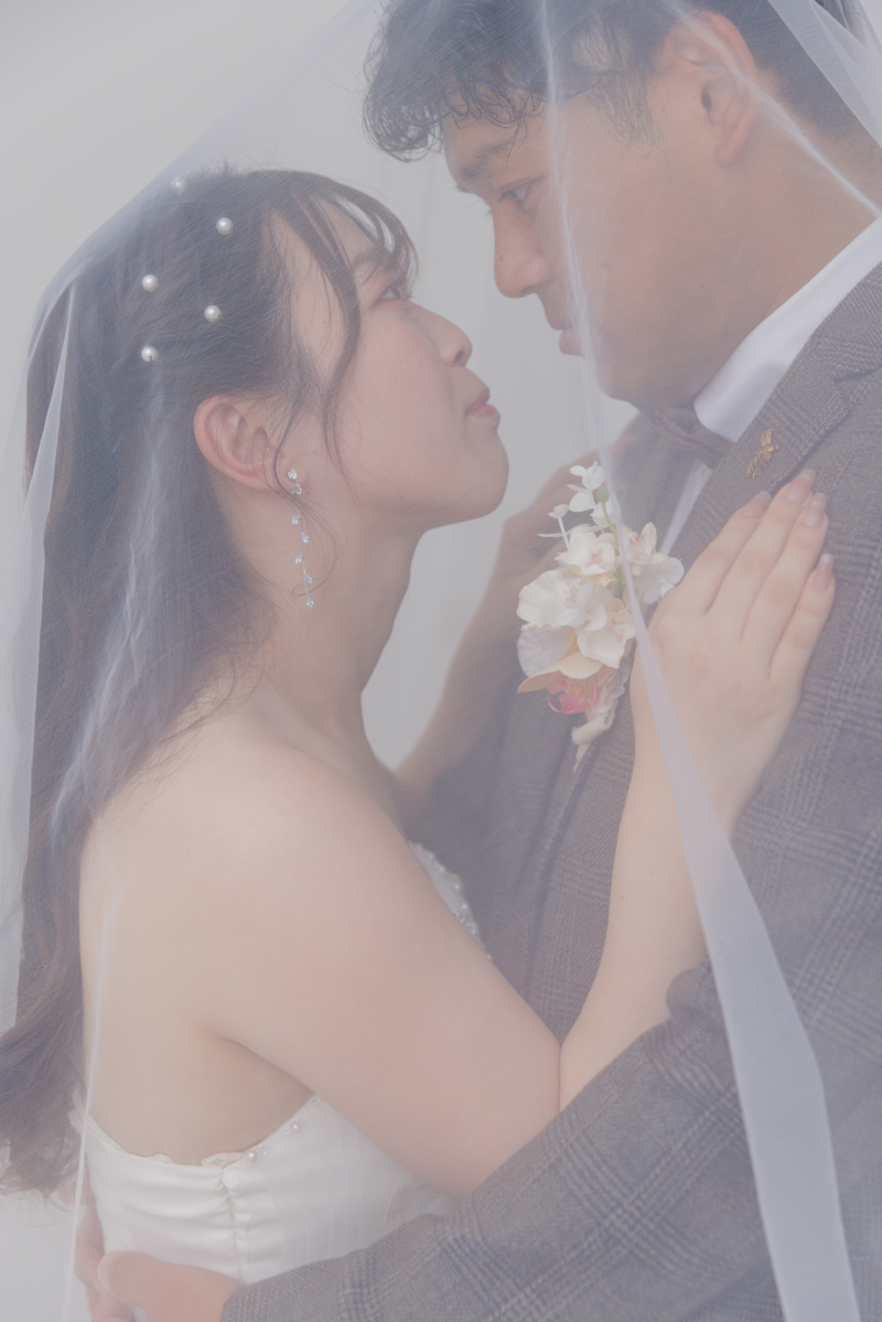 ベールを使って