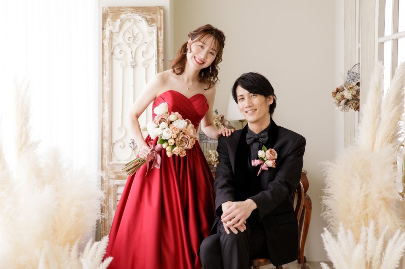 お色直しをして、、