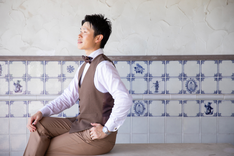 新郎様のソロショット!