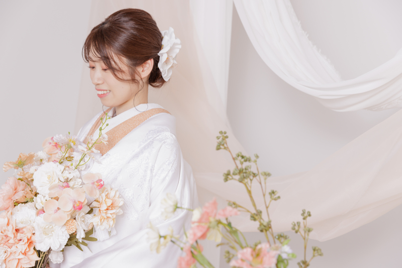 新婦様のソロショット