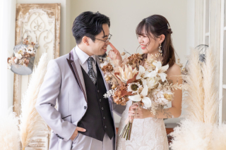 穏やかな雰囲気で和装洋装スタジオ撮影♪