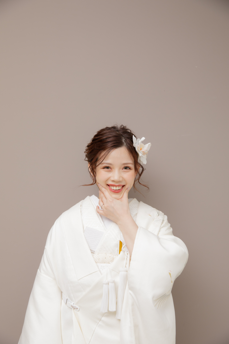 新婦様のソロショット