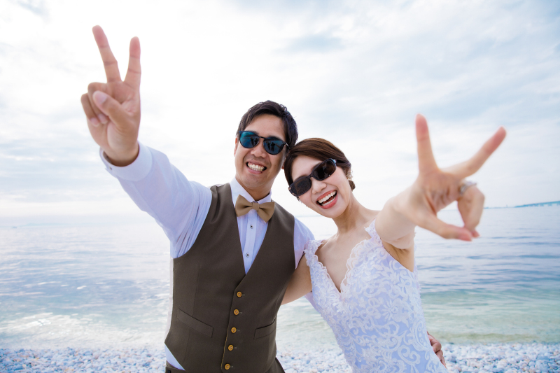 ラフなショットも!