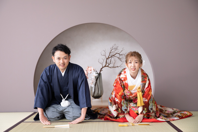 定番正座ショット