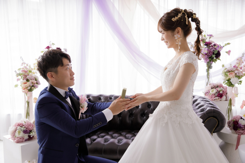 プロポーズ風ショット