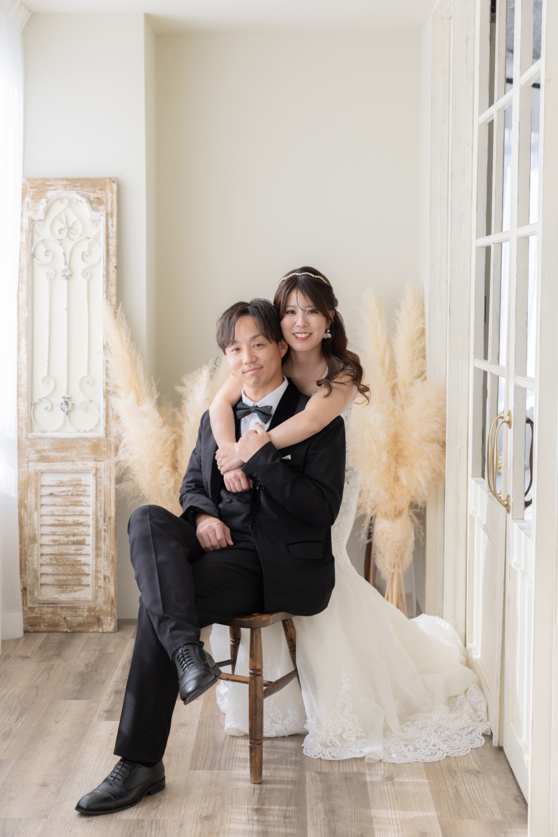 バックハグで♡