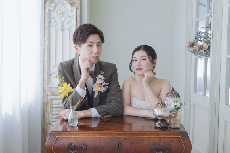 アンティーク空間で