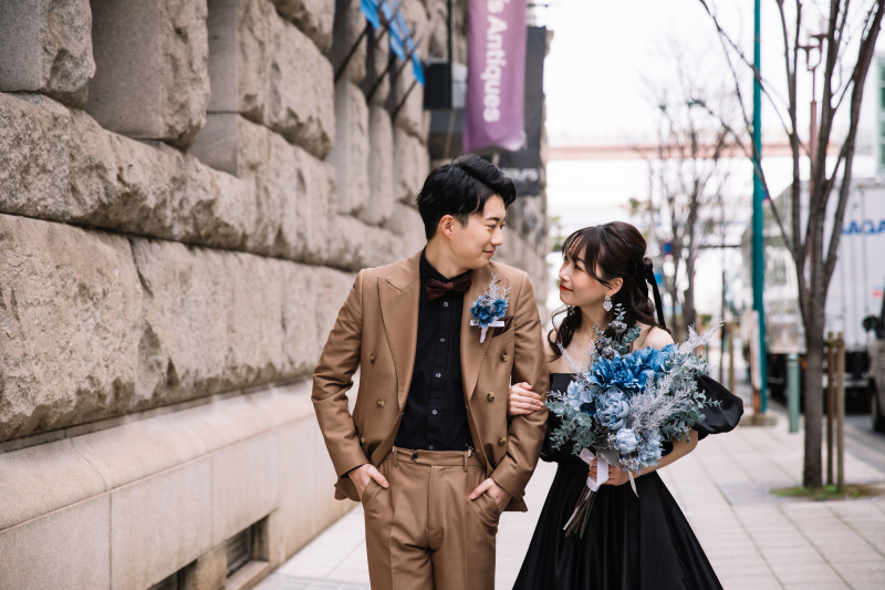 おしゃれな街並みの神戸ロケーションフォト♪