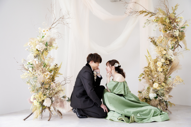 お座りショット