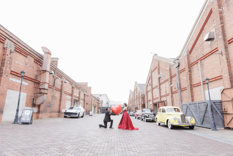 ハートバルーンが大活躍♡