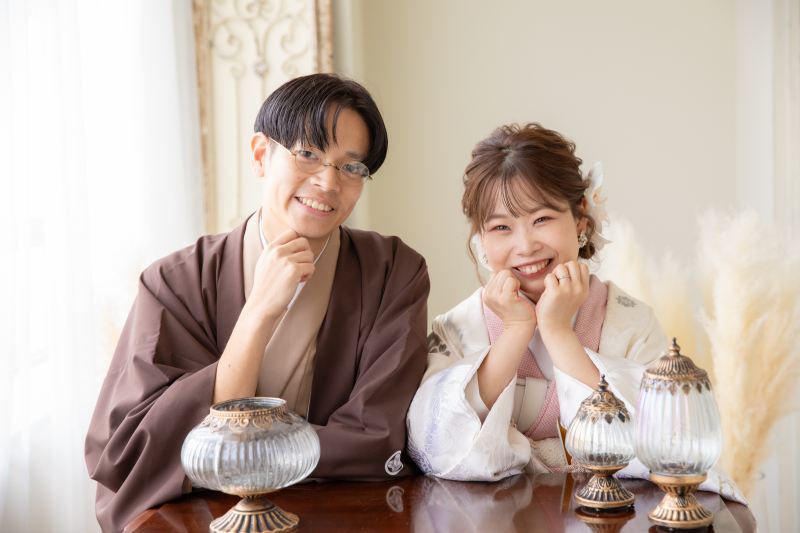 笑顔あふれるショット