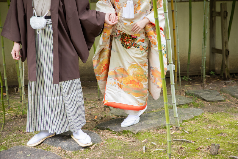 お足元のショット